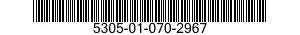 5305-01-070-2967 SCREW,CAP,SOCKET HEAD 5305010702967 010702967