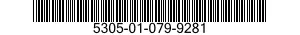 5305-01-079-9281 SCREW,CAP,SOCKET HEAD 5305010799281 010799281