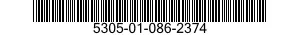 5305-01-086-2374 SCREW,MACHINE 5305010862374 010862374