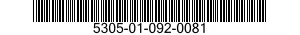 5305-01-092-0081  5305010920081 010920081