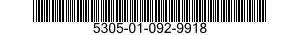 5305-01-092-9918 SCREW,CAP,HEXAGON HEAD 5305010929918 010929918