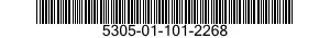 5305-01-101-2268 SCREW,MACHINE 5305011012268 011012268
