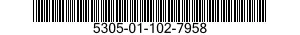 5305-01-102-7958 SCREW,CLOSE TOLERANCE 5305011027958 011027958