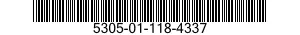 5305-01-118-4337 THUMBSCREW 5305011184337 011184337