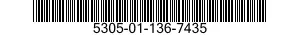 5305-01-136-7435 SCREW,MACHINE 5305011367435 011367435