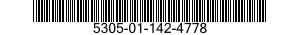 5305-01-142-4778 SCREW,MACHINE 5305011424778 011424778