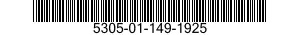 5305-01-149-1925  5305011491925 011491925