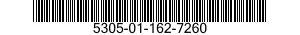 5305-01-162-7260 SCREW,CAP,HEXAGON HEAD 5305011627260 011627260