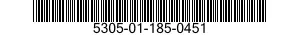 5305-01-185-0451  5305011850451 011850451
