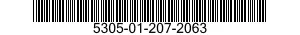 5305-01-207-2063 SCREW 5305012072063 012072063
