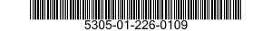 5305-01-226-0109  5305012260109 012260109