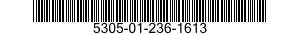 5305-01-236-1613 SCREW,MACHINE 5305012361613 012361613