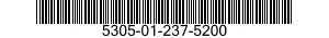 5305-01-237-5200 SCREW,CAP,SOCKET HEAD 5305012375200 012375200