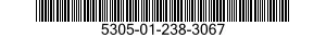 5305-01-238-3067 SCREW,MACHINE 5305012383067 012383067