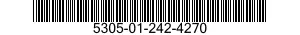 5305-01-242-4270 SCREW,CAP,SOCKET HEAD 5305012424270 012424270