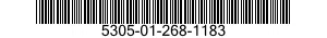 5305-01-268-1183  5305012681183 012681183