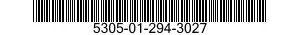 5305-01-294-3027 SCREW,EXTERNALLY RELIEVED BODY 5305012943027 012943027