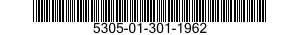 5305-01-301-1962 SCREW,CAP,SOCKET HEAD 5305013011962 013011962