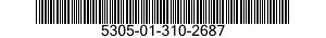 5305-01-310-2687  5305013102687 013102687