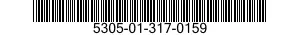 5305-01-317-0159 SCREW,MACHINE 5305013170159 013170159