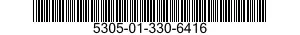 5305-01-330-6416 SCREW,MACHINE 5305013306416 013306416