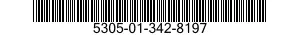 5305-01-342-8197 SCREW,MACHINE 5305013428197 013428197