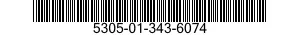 5305-01-343-6074 SCREW,MACHINE 5305013436074 013436074