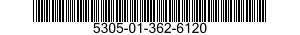 5305-01-362-6120 SCREW,MACHINE 5305013626120 013626120