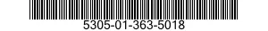 5305-01-363-5018 SCREW,MACHINE 5305013635018 013635018