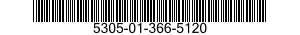 5305-01-366-5120 SCREW,MACHINE 5305013665120 013665120