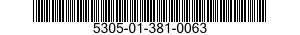 5305-01-381-0063 SETSCREW 5305013810063 013810063