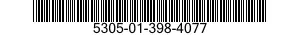 5305-01-398-4077 SCREW,MACHINE 5305013984077 013984077