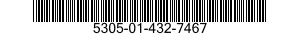 5305-01-432-7467 SCREW,MACHINE 5305014327467 014327467