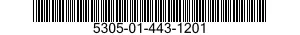5305-01-443-1201 SCREW,CAP,HEXAGON HEAD 5305014431201 014431201