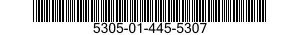 5305-01-445-5307 SCREW,CAP,SOCKET HEAD 5305014455307 014455307