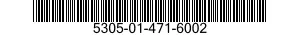 5305-01-471-6002 SCREW,MACHINE 5305014716002 014716002