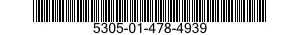 5305-01-478-4939 SCREW,PANEL FASTENER 5305014784939 014784939