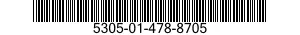 5305-01-478-8705 SCREW,CAP,HEXAGON HEAD 5305014788705 014788705