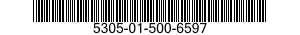 5305-01-500-6597 SCREW,MACHINE 5305015006597 015006597