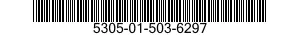 5305-01-503-6297 SCREW,MACHINE 5305015036297 015036297