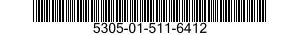 5305-01-511-6412 SCREW,CAP,HEXAGON HEAD 5305015116412 015116412