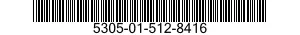 5305-01-512-8416 SCREW,CLOSE TOLERANCE 5305015128416 015128416