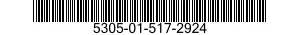 5305-01-517-2924 SCREW,PANEL FASTENER 5305015172924 015172924