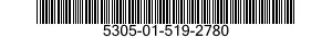 5305-01-519-2780 SCREW,CAP,SOCKET HEAD 5305015192780 015192780