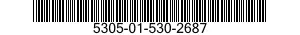 5305-01-530-2687 SCREW,CAP,SOCKET HEAD 5305015302687 015302687