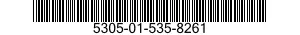 5305-01-535-8261 SCREW,CAP,HEXAGON HEAD 5305015358261 015358261