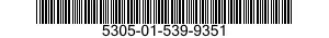 5305-01-539-9351 SCREW,CAP,SOCKET HEAD 5305015399351 015399351
