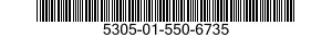 5305-01-550-6735 SCREW,CAP,HEXAGON HEAD 5305015506735 015506735