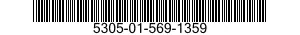 5305-01-569-1359 CONTACT SCREW ASSEMBLY 5305015691359 015691359