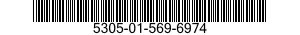 5305-01-569-6974 SCREW,PANEL FASTENER 5305015696974 015696974
